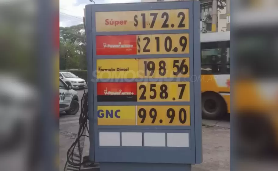 Precios de Shell en la mañana del lunes 16 de enero en Jujuy