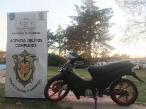 Secuestro de motovehículo