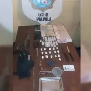 Secuestraron drogas y armas en un allanamiento en Palpalá: hay dos detenidos