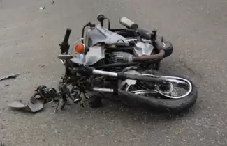 motocicleta - accidente - imagen ilustrativa