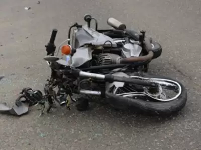 motocicleta - accidente - imagen ilustrativa