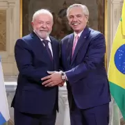 Alberto Fernández en reunión con Lula: "No vamos a dejar que ningún delirante ataque a las instituciones de Brasil"