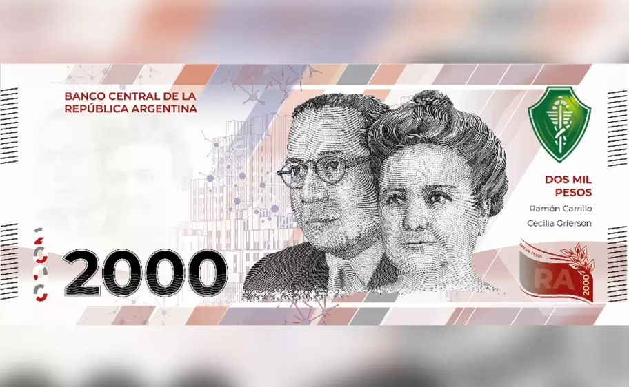 Billete de 2000 pesos