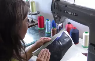 emprendedora textil