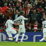 Real Madrid lo dio vuelta y goleó a Liverpool en Anfield por la Champions League