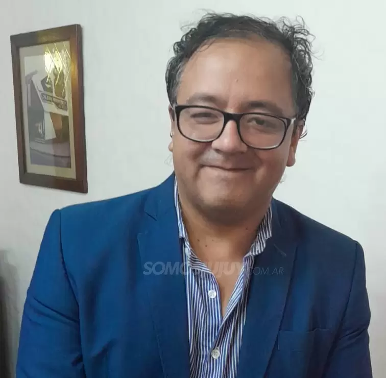Rodrigo Argañaraz, presidente del Colegio Farmacéutico de Jujuy