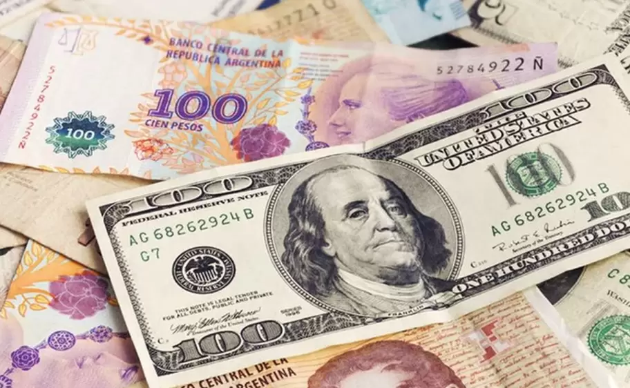 Pesos argentinos y dlares