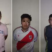 Detuvieron a tres ladrones que robaban en domicilios de San Salvador y Palpalá