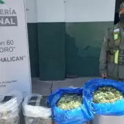 Gendarmería incautó encomiendas con coca, neumáticos y atados de cigarrillos ilegales en Jujuy