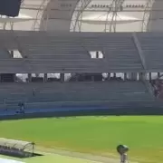 Locura por la Selección: quitaron las butacas del estadio de Santiago del Estero para ampliar la capacidad