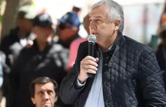 Gerardo Morales en El Moreno