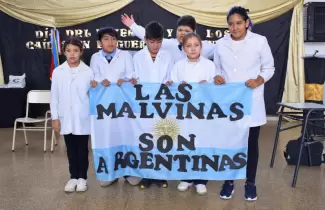 Malvinas argentinas en las escuelas - Foto de archivo