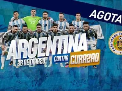 entradas argentina agotado