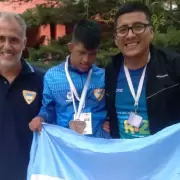 Ganó una medalla de oro el jujeño que integra la Selección argentina de atletas con Síndrome de Down