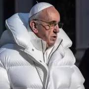 Utilizaron inteligencia artificial para viralizar una foto del Papa Francisco con una peculiar campera