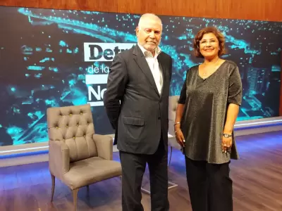 Guillermo Jenefes y Claudia Figueroa Detrás de las Noticias