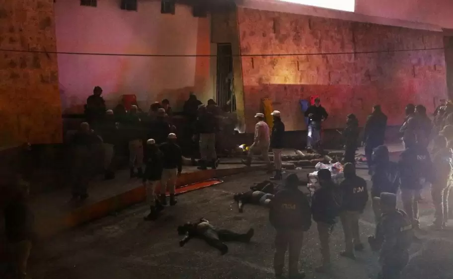 39 personas murieron por un incendio en un centro de migrantes de México
