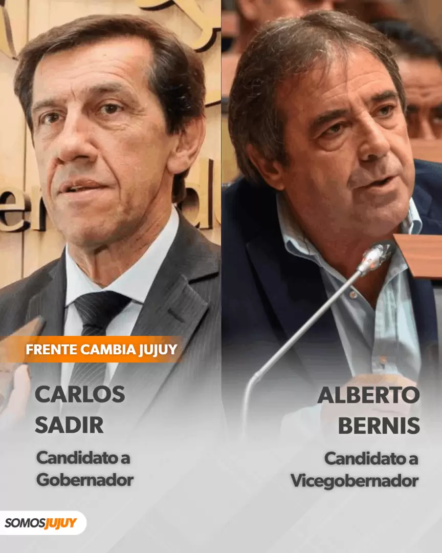 Oficialización de candidatos para las elecciones en Jujuy 2023