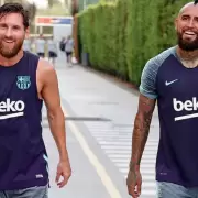 La videollamada de Leo Messi que emocionó a Arturo Vidal y su familia