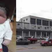 Nació en Libertador un súper bebé que pesa más de 6 kilos