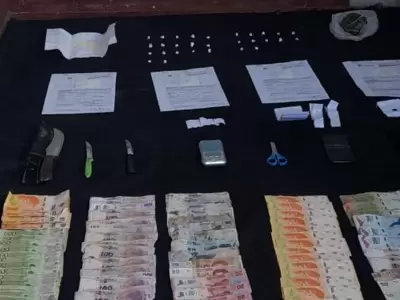 secuestro de sustancias en Punta Diamante