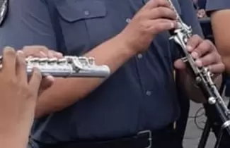 banda de musica de la policía