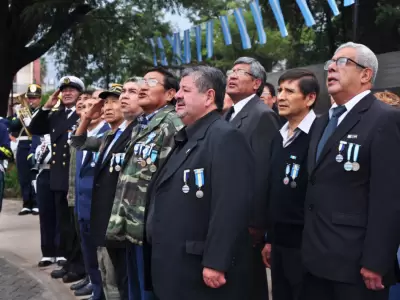 Homanaje a los veteranos y caídos en Malvinas