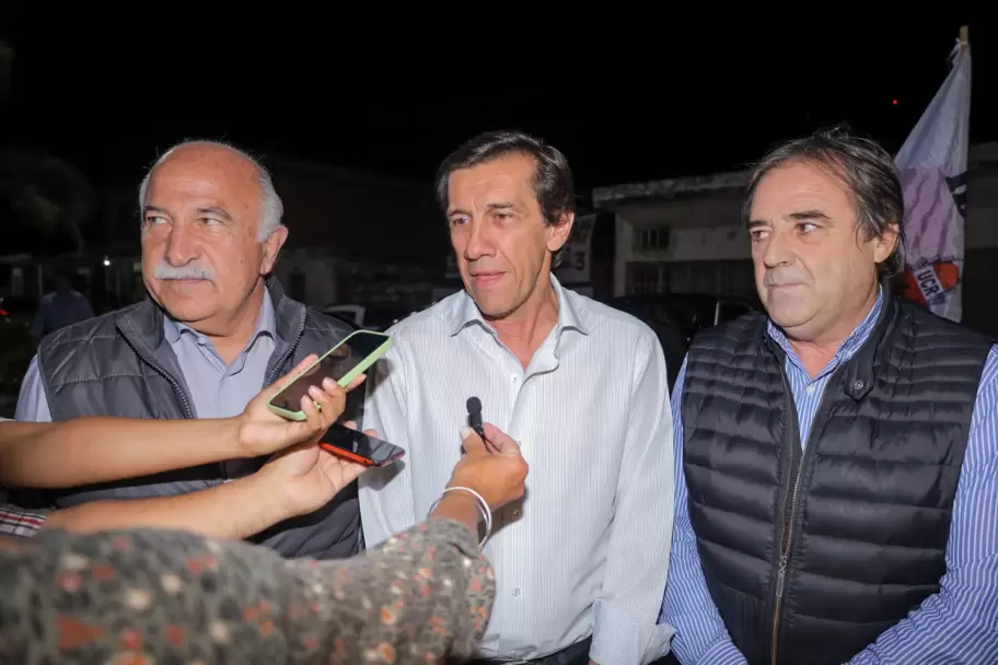 Mario Fiad, Carlos Sadir y Alberto Bernis