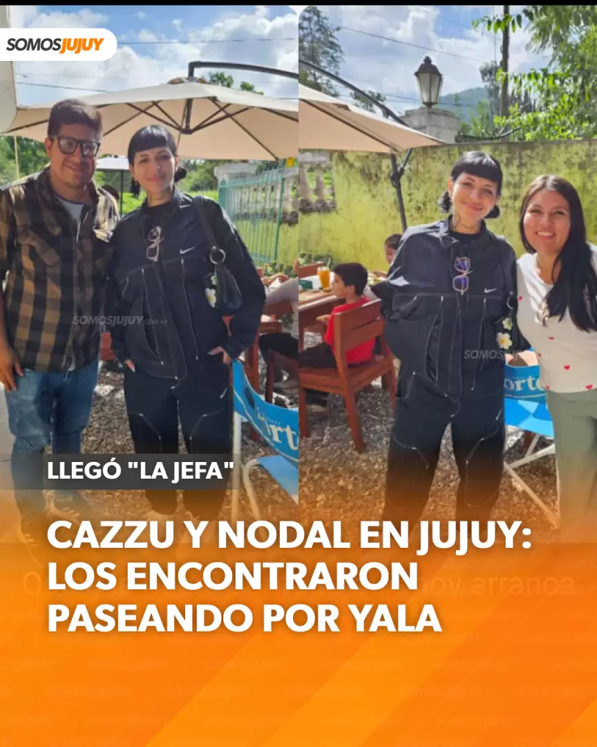 Cazzu y Nodal en Jujuy