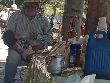 Damnificado por el incendio