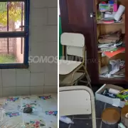 Robo y destrozo en una escuela primaria del Alto Comedero