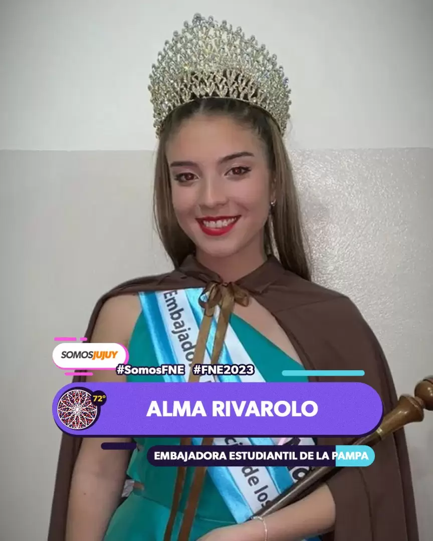 Alma Rivarolo - Embajadora de La Pampa