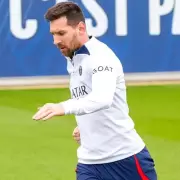 Lionel Messi volvió a los entrenamientos luego de que el PSG le levantara la sanción