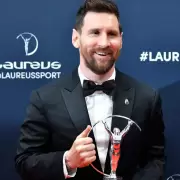 Lionel Messi fue elegido el deportista del año en los Premios Laureus