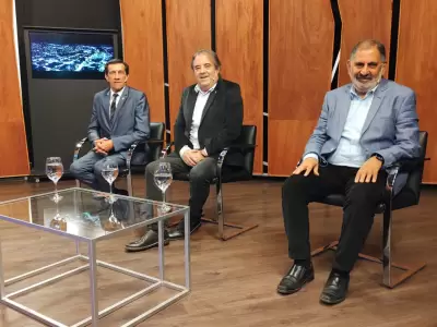 Carlos Sadir, Alberto Bernis y Raúl Jorge