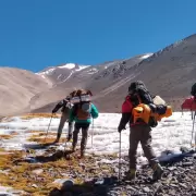 Un intendente salteo muri tras caer en el Nevado de Cachi