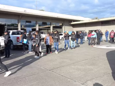 Detenidos en la Central de Polica de la Provincia de Jujuy