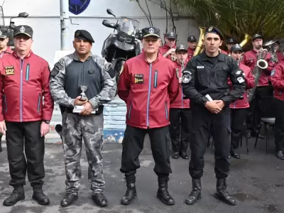 Policía de Caba y efectivos de Jujuy