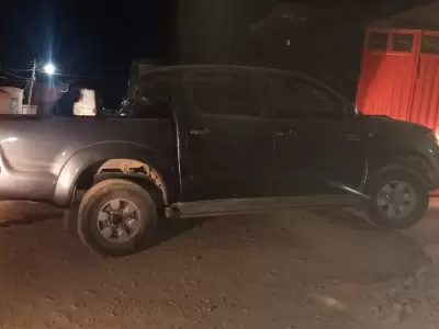 Camioneta robada en La Quiaca