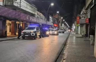 Hecho policial en calle Necochea