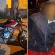 Detuvieron en Libertador a un sujeto que robó dos motos en un mismo día