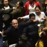 Un grupo de legisladores terminó a las trompadas durante una sesión en el Congreso de Bolivia