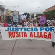 Pedido de justicia: a 8 años del asesinato de Rosita Aliaga, familiares y amigos marcharon en Libertador