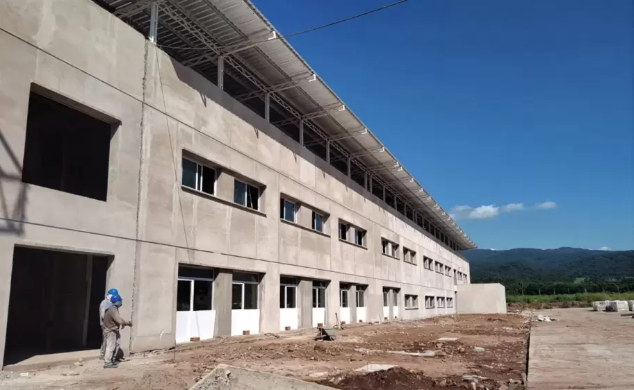 Obras del nuevo hospital Oscar Orías