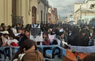 foto movilizaci�n docente