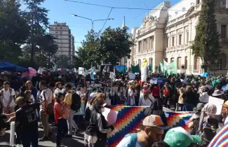 Movilizaci�n de gremios estatales