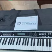 La Policía recuperó un teclado que había sido robado en Alto Comedero