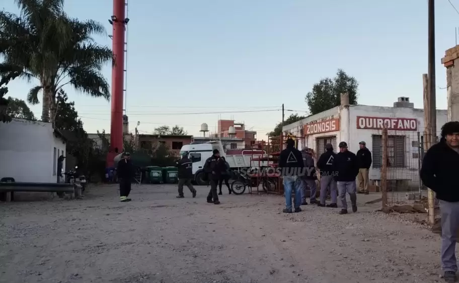 Paro en el servicio de recolecci�n de residuos en Alto Comedero