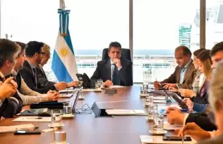 Massa, en el Ministerio de Econom�a