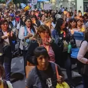 Jujuy: se llev a cabo la Marcha de Antorchas de los docentes